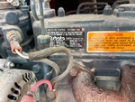 Engine with Emission Label