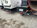 Trailer Chassis with License Plate Light Functional