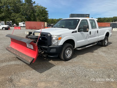2014 Ford F-350 4x4 Crew Cab LiftMoore 2700AR truck crane Pickup