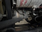 Engine with A/C Compressor