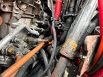 Engine with Air Compressor