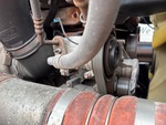 Engine with A/C Compressor