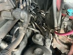 Engine with Air Compressor