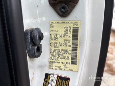 2014 Nissan Frontier 4x2 Extended Cab Pick-up