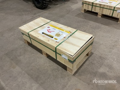 Quantity of (5) 2026 EMC LB9200 9200 lb Ratchet Binders and (10) G70 3/8 in x 20 ft Transport Chains (Unused)