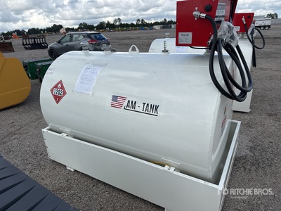 2026 AM Tank 500 Diesel 500 gal Skid Mounted Steel Diesel Réservoir de carburant (Unused)