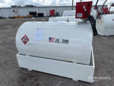 2026 AM Tank 500 Diesel 500 gal Skid Mounted Steel Diesel Réservoir de carburant (Unused)