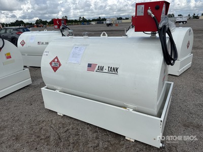2026 AM Tank 500 Diesel 500 gal Skid Mounted Steel Diesel Réservoir de carburant (Unused)