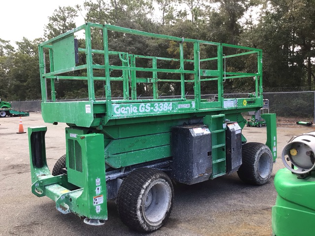 2017 Genie GS-3384 4x4 Diesel Scissor Lift (Inoperable)