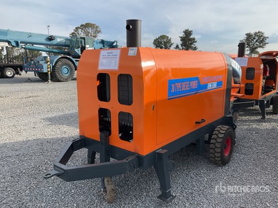 2026 TYPE 30 Bomba de Concreto Portable (Sin Usar) / Concrete Pump (Unused)