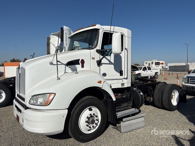 2015 Kenworth T400 4x2 S/A Day Cab Truck Tractor