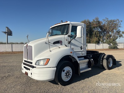 2015 Kenworth T400 4x2 S/A Day Cab Truck Tractor