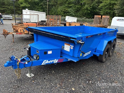 2026 Liberty LD10K72X12C5 12 ft T/A Przyczepa Lekka Wywrotka