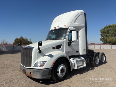 2017 Peterbilt 579 6x4 T/A Day Cab Truck Tractor