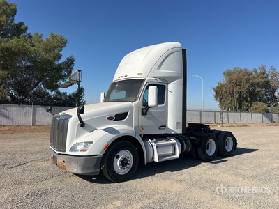 2017 Peterbilt 579 6x4 T/A Day Cab Truck Tractor