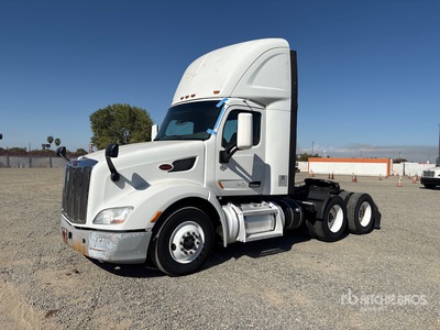 2017 Peterbilt 579 6x4 T/A Day Cab Truck Tractor