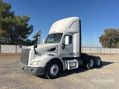 2019 Peterbilt 579 6x4 T/A Day Cab Truck Tractor