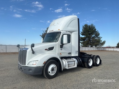 2019 Peterbilt 579 6x4 T/A Day Cab Truck Tractor