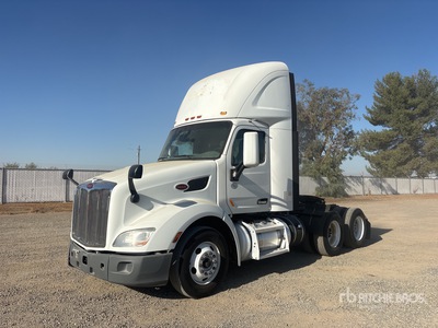 2019 Peterbilt 579 6x4 T/A Day Cab Truck Tractor