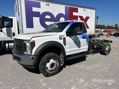 2019 Ford F-550 XL 4x2 Cab and Chassis (Inoperable)