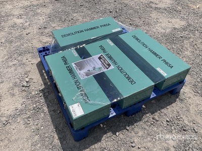 Quantity of (4) 2026 Hammer PH65A Electric Lote de Rompedoras Electricas (Sin Usar) / Demolition Breaker (Unused)