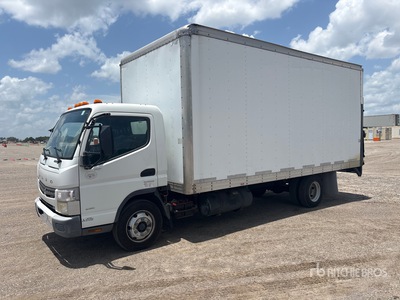 2015 Mitsubishi Fuso FEC72S 4x2 Van Truck