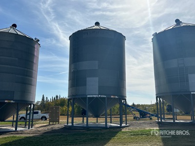 Westeel Rosco +/- 6000 bu 8 Ring Trémie à grains