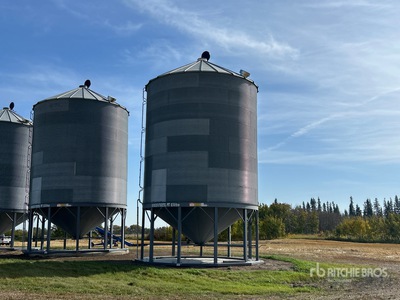 Westeel +/- 6000 bu 8 Ring Trémie à grains