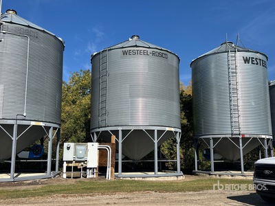 Westeel Rosco +/- 4700 bu 6 Ring Trémie à grains