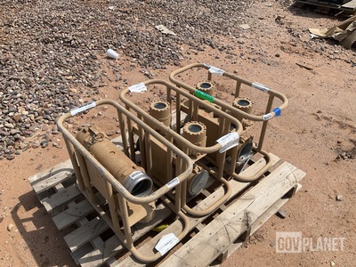 (3) 4" Fuel Meter Assemblies