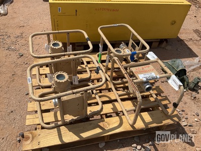 (4) Total Temperature Instrumentation C-LB45-A006-MIL 2" Fuel Flow Meters