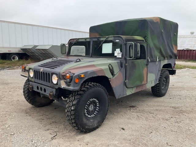 1988 AM General M1097 HMMWV 2 Door Soft Top w/Truck Body