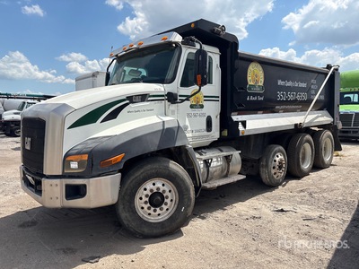 2013 Cat CT66S 8x4 Tri/A Dump Truck (Inoperable)