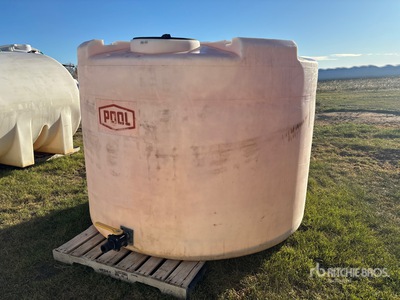 Pool 1200 gal Poly Tanque de agua