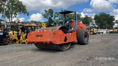 2013 Hamm 3520 Rullo vibrante ferro gomma