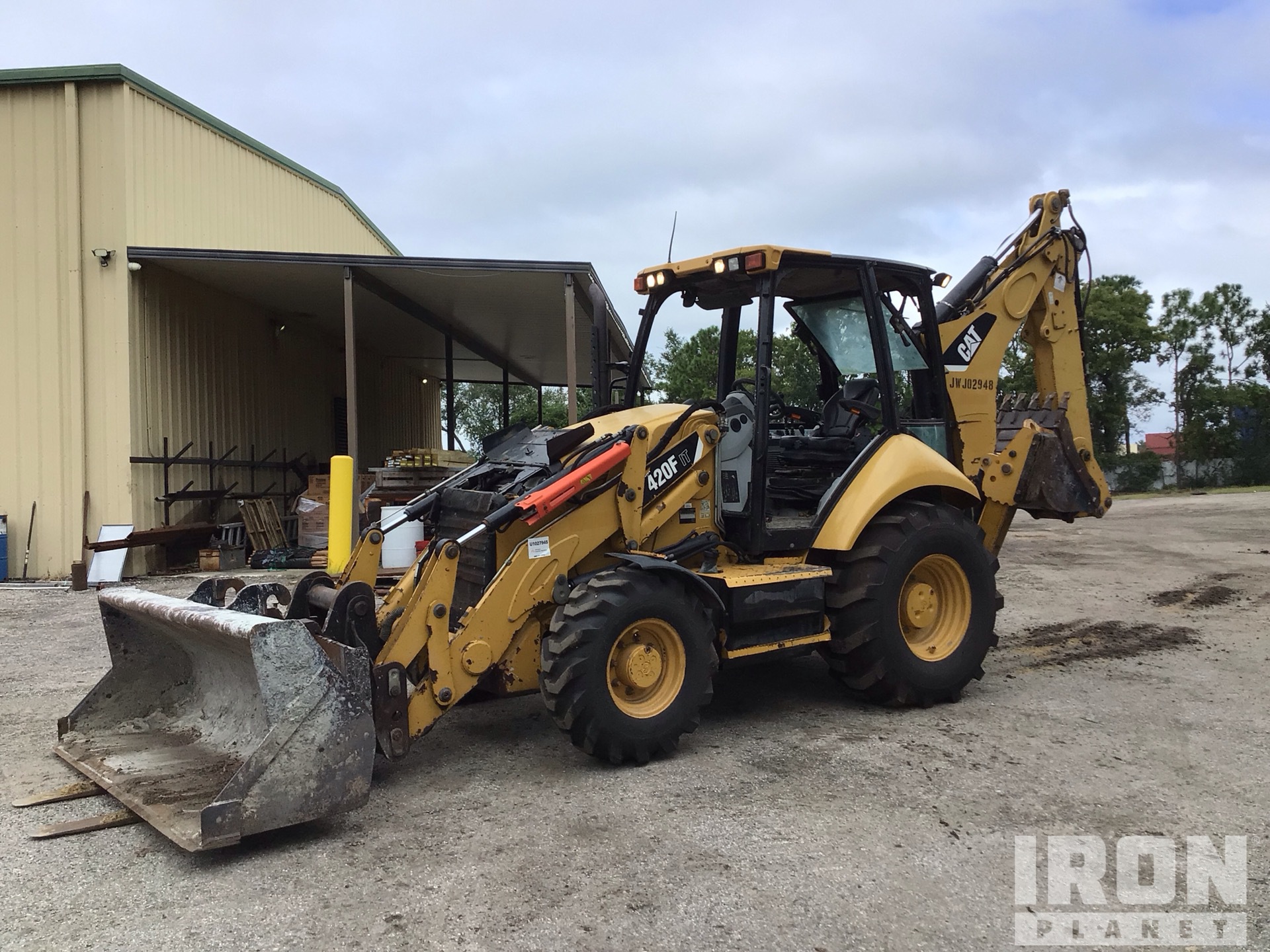2014 Cat 420 4x4 Retroexcavadora
