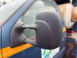 Cab with Lusterka