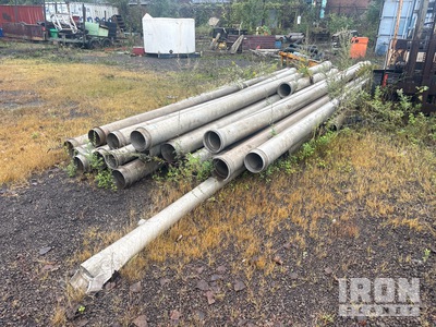 510 Linear Feet of 7.5 in Aluminum Pipe and one 6in Pipe