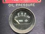 Control Station with Engine Oil Pressure