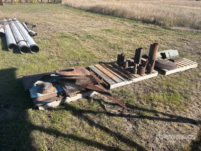 Quantity of (3) Pallets of Scrap Steel