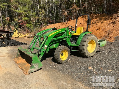 2017 John Deere 4105 4WD Utility Tractor