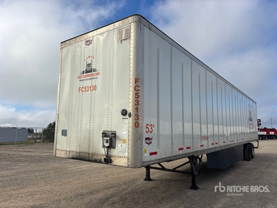2023 Wabash 53 ft x 102 in T/A Van Trailer