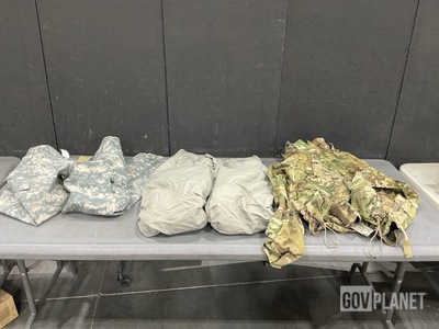 (27) Wet Weather Jackets, (23) Extreme Cold Weather Trousers & Assorted Items
