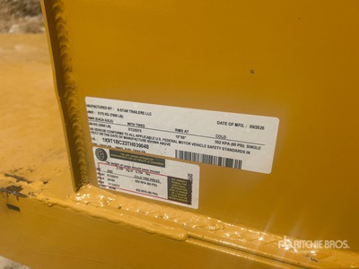 2026 X-STAR 500 gal S/A Tanker Trailer (Unused)