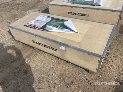 StanForge GH820 8 ft x 20 ft Aluminum Twin Wall Greenhouse (Unused)