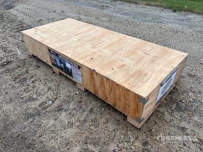 StanForge MS1020B 10 ft x 20 ft Metal Garage Shed (Unused)