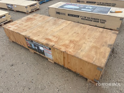StanForge MS1020B 10 ft x 20 ft Metal Garage Shed (Unused)