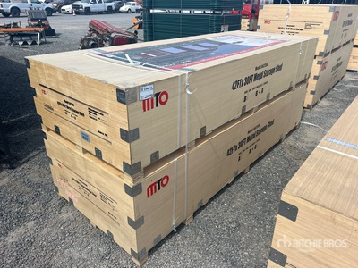 2026 MTO A4230G Triple Garage Metal Cobertizo (Unused)