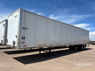 2015 Wabash DVCVHPC 53 ft x 102 in T/A Van Trailer