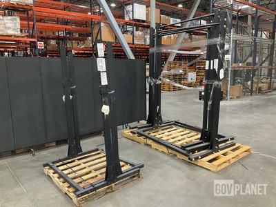 (4) Rogue Fitness Stands & (2) Vulcan Fitness Stands